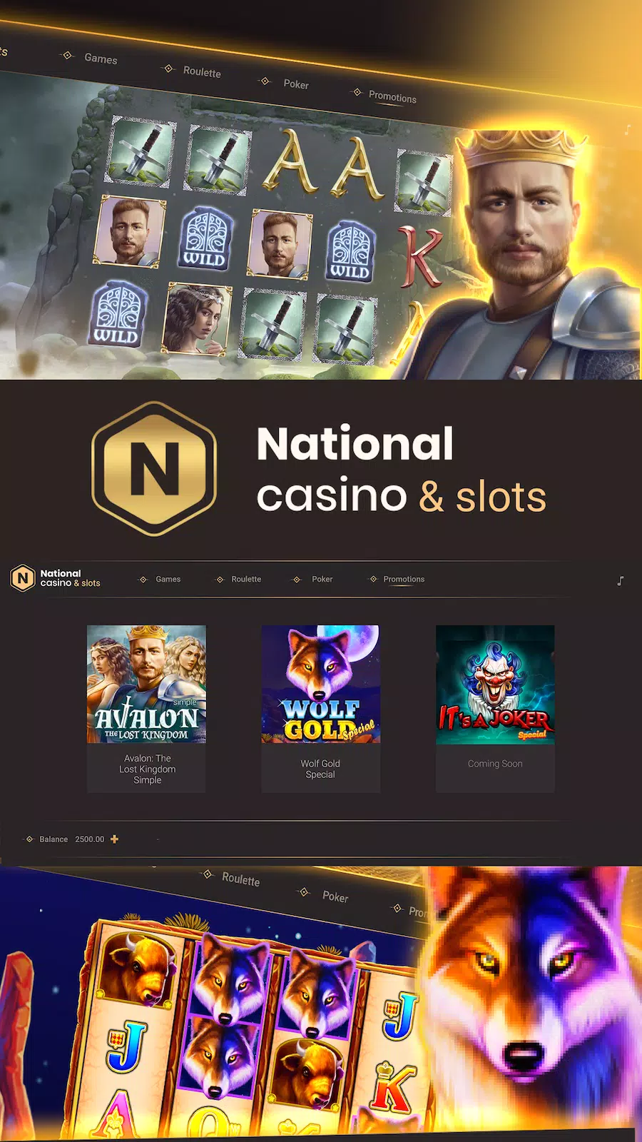 National Casino kod promocyjny